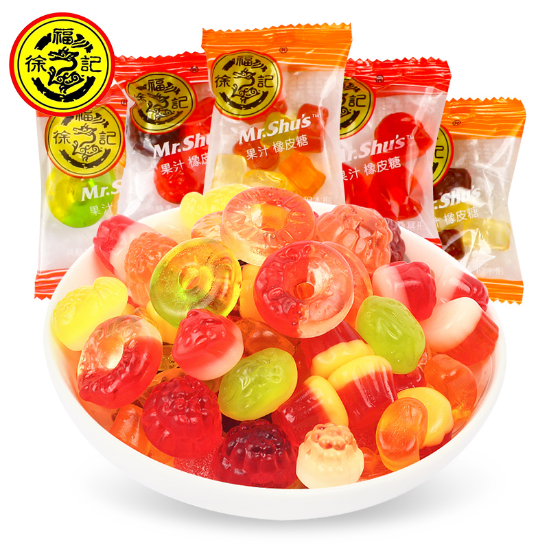 Xufuji 500g fruit juice gummy candies - Image 3