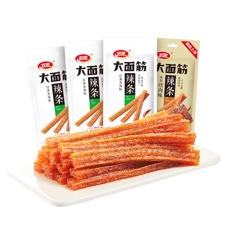 Weilong 65g of spicy snacks