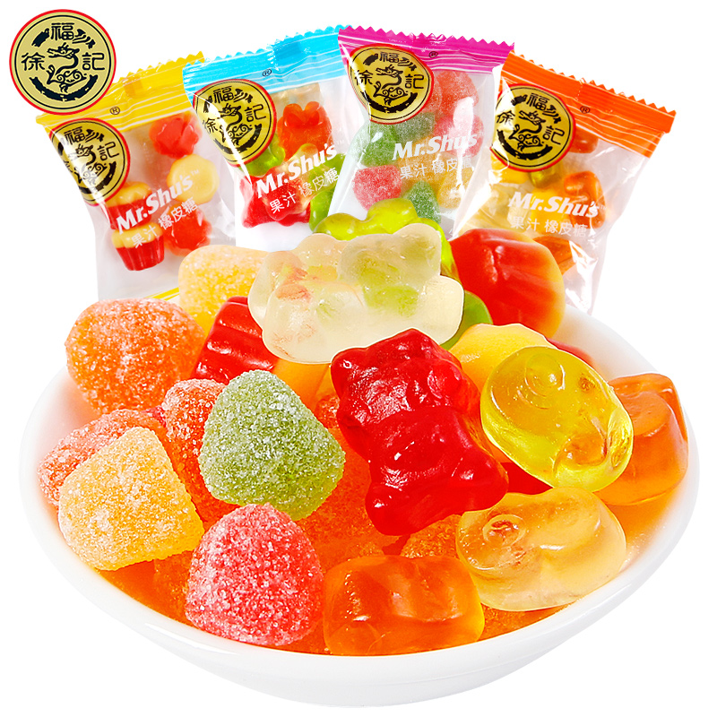 Xufuji 500g fruit juice gummy candies